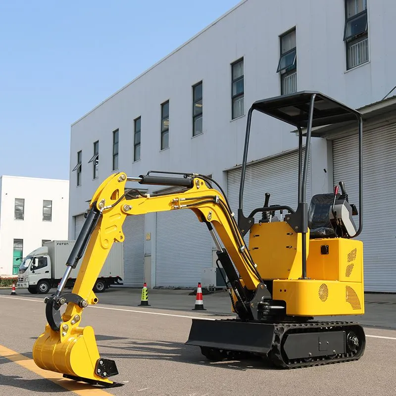 1 tonna kichik ekskavator gidravlik uchuvchi nazorati