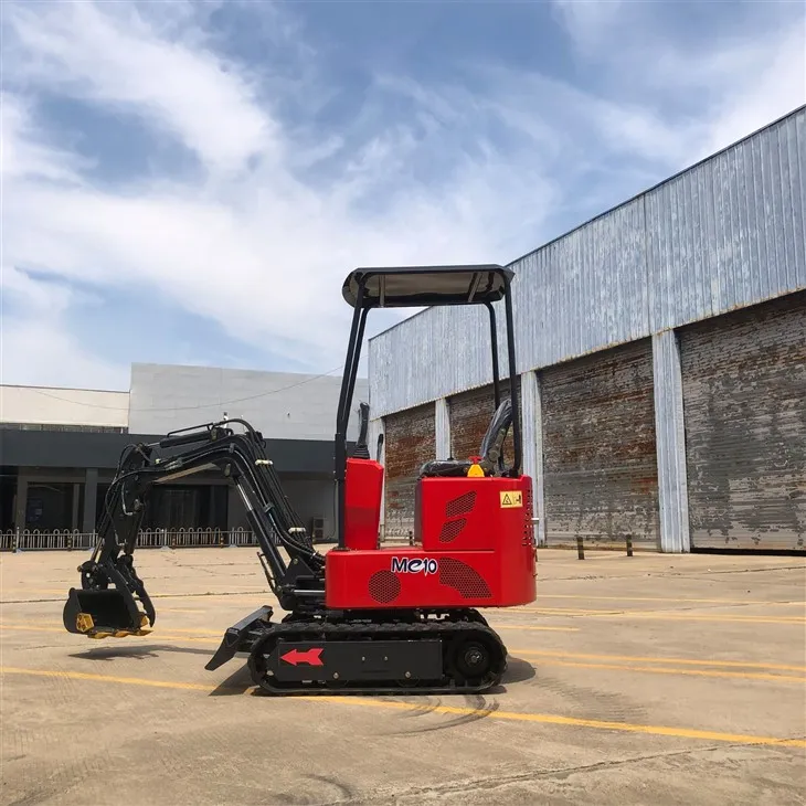 1 tonna mini kompakt ekskavator
