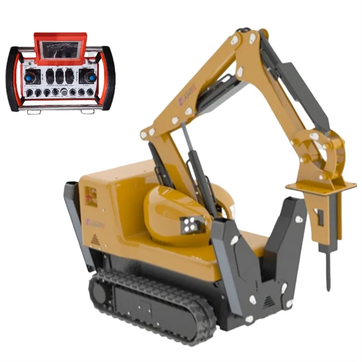 Betonni buzadigan robot